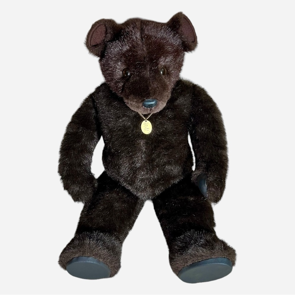 Little Folk Tiverton Devon England 1982 Collectible 28” Brown Bear